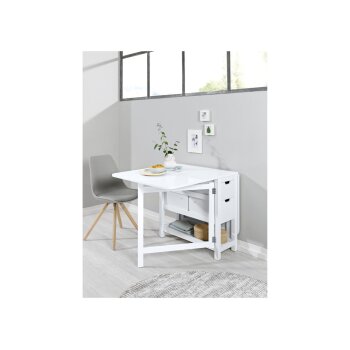 LIVARNO home Klapptisch, mit Schubkasten - B-Ware Transportschaden Kosmetisch