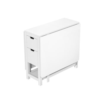 LIVARNO home Klapptisch, mit Schubkasten - B-Ware Transportschaden Kosmetisch