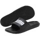 Puma Unisex Badepantoletten Divecat v2 Slides, 37, schwarz - B-Ware neuwertig