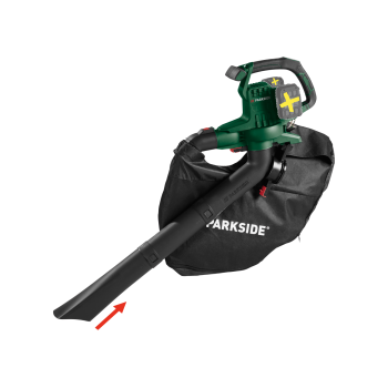 PARKSIDE® 40 V Akku-Laubsauger/-bläser »PLSA 40-Li D3«, ohne Akkus und Ladegerät - B-Ware neuwertig