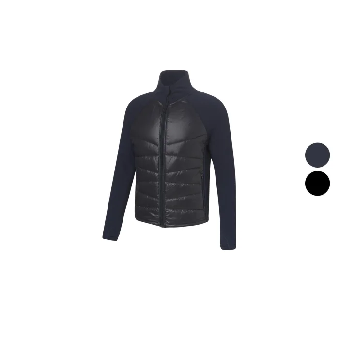 CRIVIT Herren Jacke, vorderer Teil aus gestepptem...