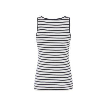 Esmara® Damen Tanktop mit Bio-Baumwolle, 2-teilig, (M,(40/42)), weiß - B-Ware neuwertig