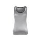 Esmara® Damen Tanktop mit Bio-Baumwolle, 2-teilig, (M,(40/42)), weiß - B-Ware neuwertig