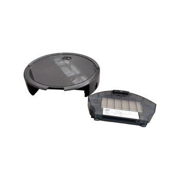 Hanseatic Nass-Trocken-Saugroboter Robby-HVRB25SS, 24 W, schwarz - B-Ware gebraucht