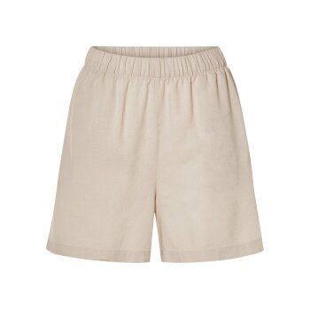 esmara® Damen Shorts, mit Leinen (Beige, 44) - B-Ware neuwertig