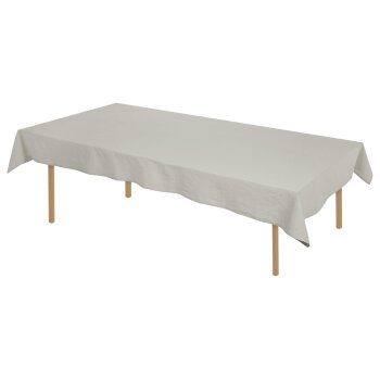 LIVARNO home Baumwoll-Leinen Tischdecke, 140 x 240 cm (Beige) - B-Ware neuwertig