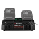 PARKSIDE® 20V Akku-Doppelladegerät »PDSLG 20 B1«, 4,5 A - B-Ware sehr gut