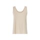 esmara® Damen Pyjama mit Leinen (Beige, M(40/42)) - B-Ware neuwertig