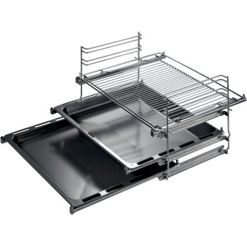 BOSCH Teleskopauszug HEZ438301, edelstahl - B-Ware gut