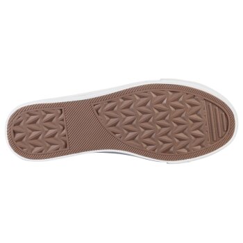 esmara® Damen-Sneaker, mit Baumwolle, 42, schwarz/weiß - B-Ware neuwertig