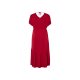 esmara® Damen Maxi-Kleid, mit recyceltem Material (Rot, 3XL(56/58)) - B-Ware neuwertig