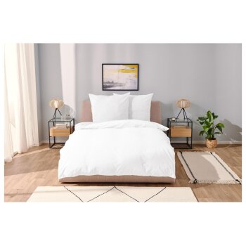 LIVARNO home Bettwäsche, aus Leinen, 240 x 220 cm,...