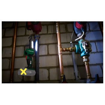 PARKSIDE® Akku-Arbeitsleuchte, ohne Akku und Ladegerät, LED-Handlampe PLHLA 20 Li C1 - B-Ware neuwertig