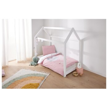 LIVARNO home Baby-Bettbezug, 60 x 120 cm, Wal rosa -...