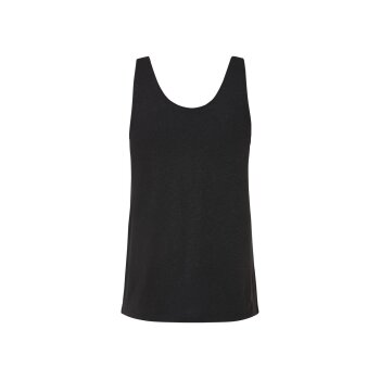 esmara® Damen Leinen-Top / Leinen-Spaghettitop (Schwarz, M(40/42)) - B-Ware neuwertig