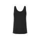 esmara® Damen Leinen-Top / Leinen-Spaghettitop (Schwarz, M(40/42)) - B-Ware neuwertig