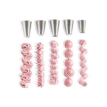 LIVARNO home Backhelfer mit Edelstahl (Spritzbeutel-Set) - B-Ware neuwertig