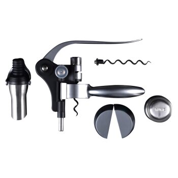 Masterpro Weinzubehör-Set, 5-teilig, aus Edelstahl -...