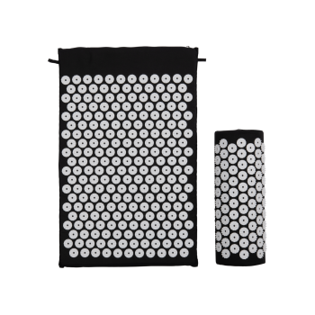 sensiplast® Akupressurset mit Kopfkissen, durchblutungsfördernd (Schwarz/weiß) - B-Ware neuwertig