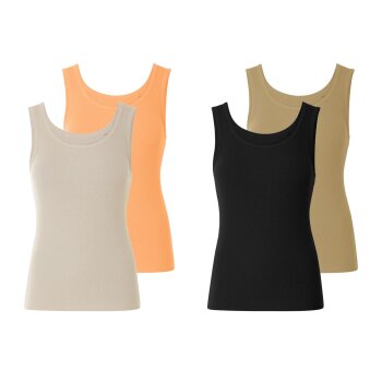 esmara® Damen Tops, 2 Stück, in modischer...