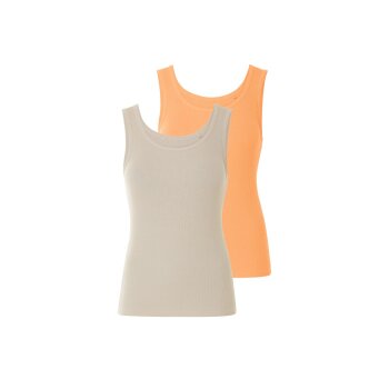 esmara® Damen Tops, 2 Stück, in modischer...