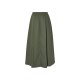 esmara® Damen-Rock, Midi, M, khaki - B-Ware neuwertig