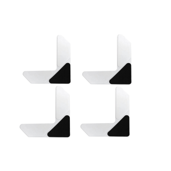 StepNGrip 4er Set Teppich-Ecken, weiß - B-Ware sehr...