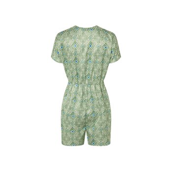 esmara® Damen-Jumpsuit, aus Satin, 40, gemustert -...