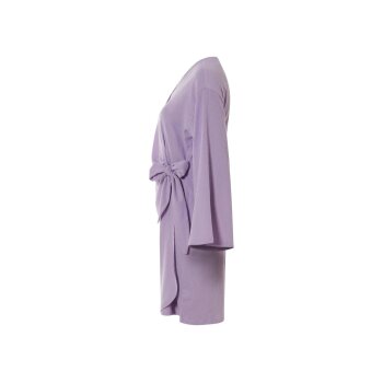 ESMARA® Damen Wickelkleid / Kleid, Crinkle-Struktur (Lila, S(36/38)) - B-Ware neuwertig