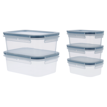 SILVERCREST® Frischhaltedosen mit Klickverschluss (Dose mit Deckel, 2er) - B-Ware sehr gut