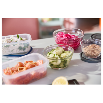 SILVERCREST® Frischhaltedosen mit Klickverschluss (Dose mit Deckel, 2er) - B-Ware sehr gut