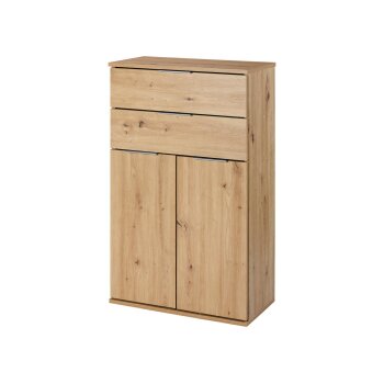 LIVARNO home Kommode, aus Artisan-Eichen-Nachbildung -...