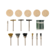 PARKSIDE® Mini-Tool Zubehör-Sortiment (Drahtbürsten/Polier PDBPS 16) - B-Ware sehr gut