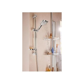 LIVARNO home Multifunktionsbrause-Set, mit Wasserspardichtung, eckig - B-Ware neuwertig