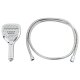 LIVARNO home Multifunktionsbrause-Set, mit Wasserspardichtung, eckig - B-Ware neuwertig