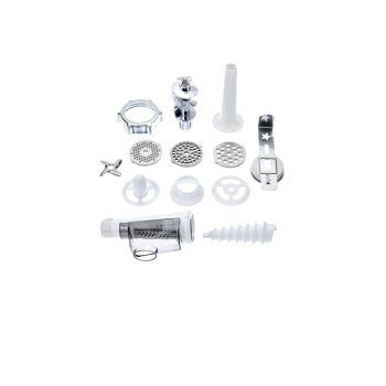 SILVERCREST® KITCHEN TOOLS Elektrischer Fleischwolf SFWT 400 A1, mit Tomatenpassierer-Aufsatz - B-Ware gut