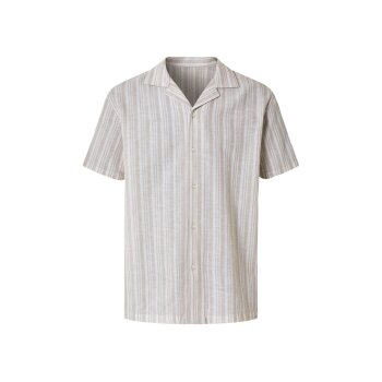 esmara® Men Herren Leinenhemd, leger geschnitten...