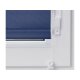 Lichtblick Rollo Klemmfix, ohne Bohren, verspannt, Verdunkelung, ab 45 x 150 cm (Blau, 45 x 150 cm) - B-Ware sehr gut