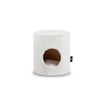 ROHRSCHNEIDER Tierhöhle Cord, rund (Beige) - B-Ware...