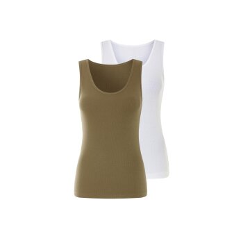 esmara® Damen Tops, 2 Stück, in modischer...