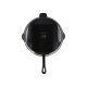 SILVERCREST® Pfanne Gusseisen 30 cm mit Ausgießer (Schwarz) - B-Ware neuwertig