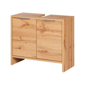 LIVARNO home Waschbeckenunterschrank Verona, Wotan-Eiche-Nachbildung - B-Ware neuwertig