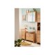 LIVARNO home Waschbeckenunterschrank Verona, Wotan-Eiche-Nachbildung - B-Ware neuwertig