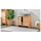 LIVARNO home Waschbeckenunterschrank Verona, Wotan-Eiche-Nachbildung - B-Ware neuwertig