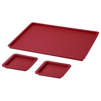SILVERCREST® Silikon-Riegelformen-Set / Brotbackform / Backmatten-Set, für maximale Antihaftwirkung ohne Einfetten (Backmatte 3er Set) - B-Ware sehr gut