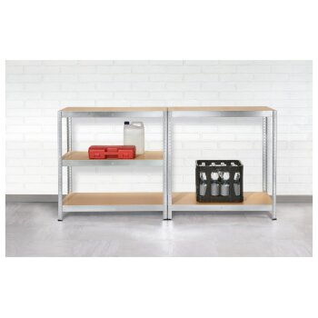 PARKSIDE® Schwerlastregal, vertikal oder horizontal, 90 x 180 x 45 cm - B-Ware Transportschaden Kosmetisch
