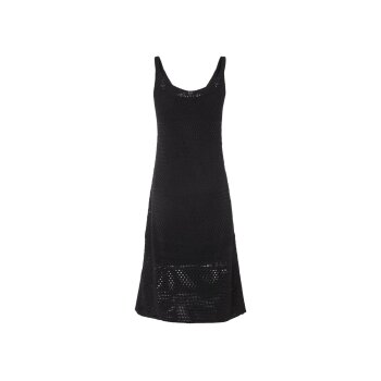 ESMARA® Damen Häkelkleid, figurbetont geschnitten (Schwarz, L(44/46)) - B-Ware neuwertig