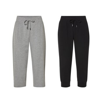 esmara® Damen Caprihose, aus robuster...