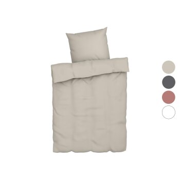 LIVARNO home Bettwäsche, aus Musselin, 155 x 220 cm - B-Ware