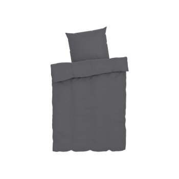 LIVARNO home Bettwäsche, aus Musselin, 155 x 220 cm - B-Ware